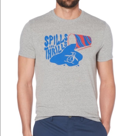 Men’s ‘Spills and Thrills’ Graphic Tee! - Picture 2 of 5